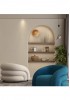 Tarquin Accent Lounge Chair -White Velvet in stock